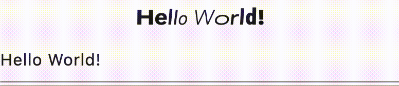 wobbly font variations